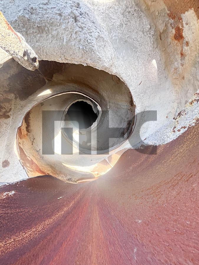 Used 2003 Oshkosh Model S-2164 Front Discharge Concrete Mixer Truck