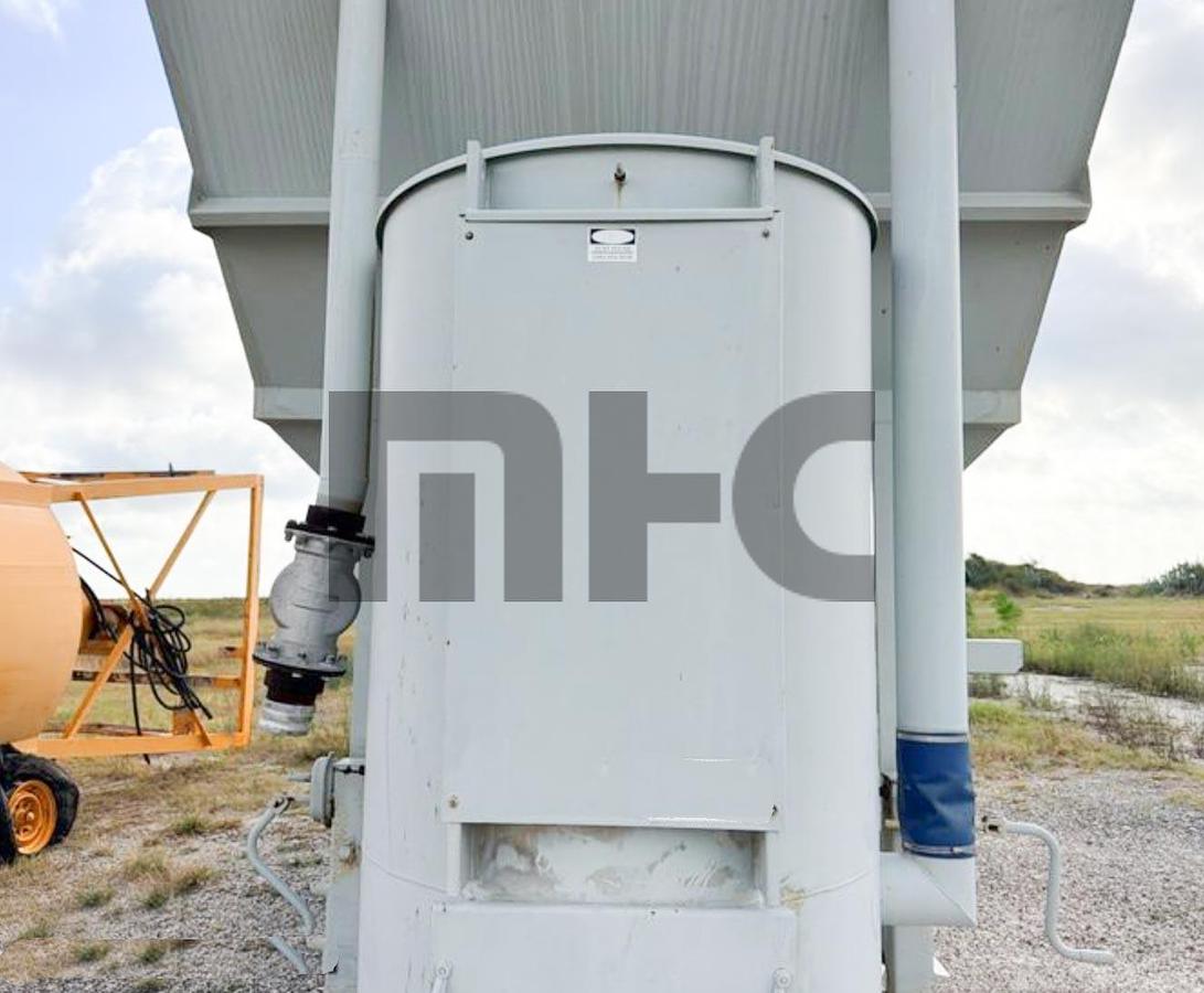 Used Belgrade LP200 Portable Cement Silo with Rice Lake Batching System