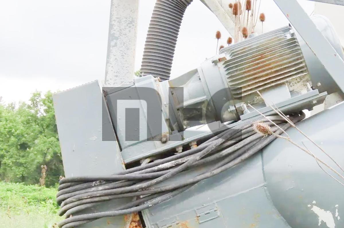 Used Belgrade 350 Barrel Round Portable (RP) Cement Silo