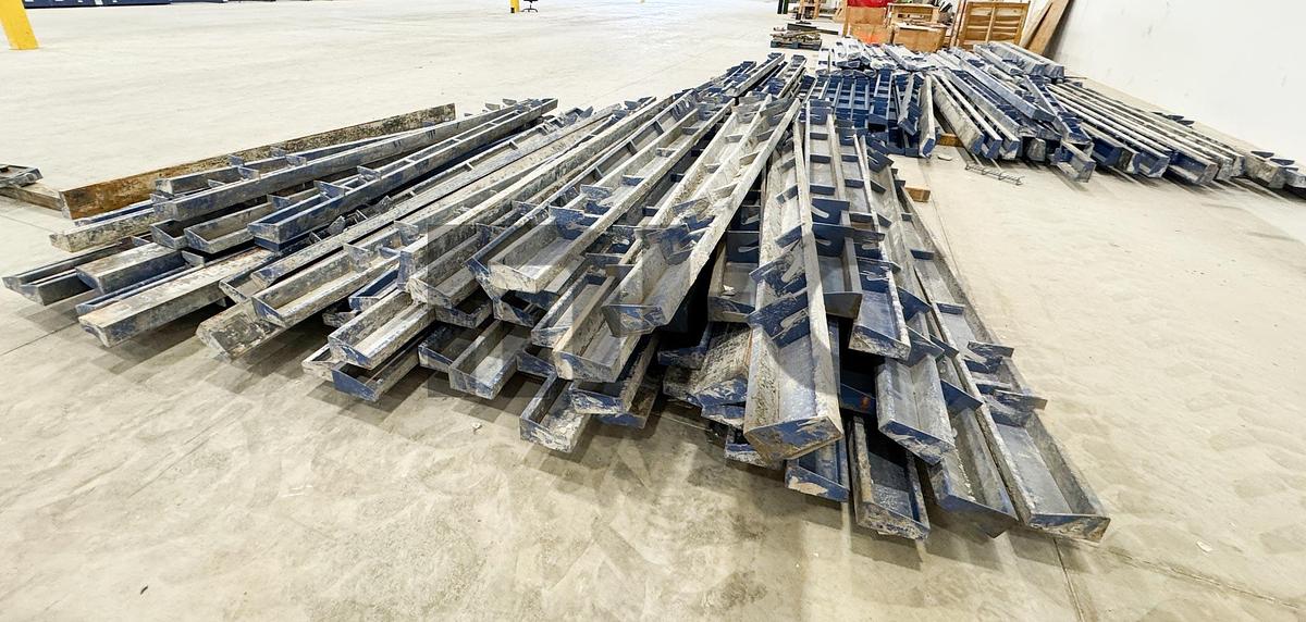 Used 2021  12'X 40' Precast Table with Rails and Magnets