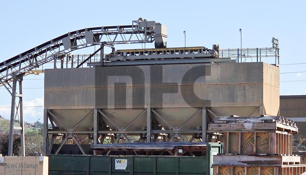 Used 2005 Turmac 4 Compartment Precast Concrete Batch Plant w/Haarup Mixer