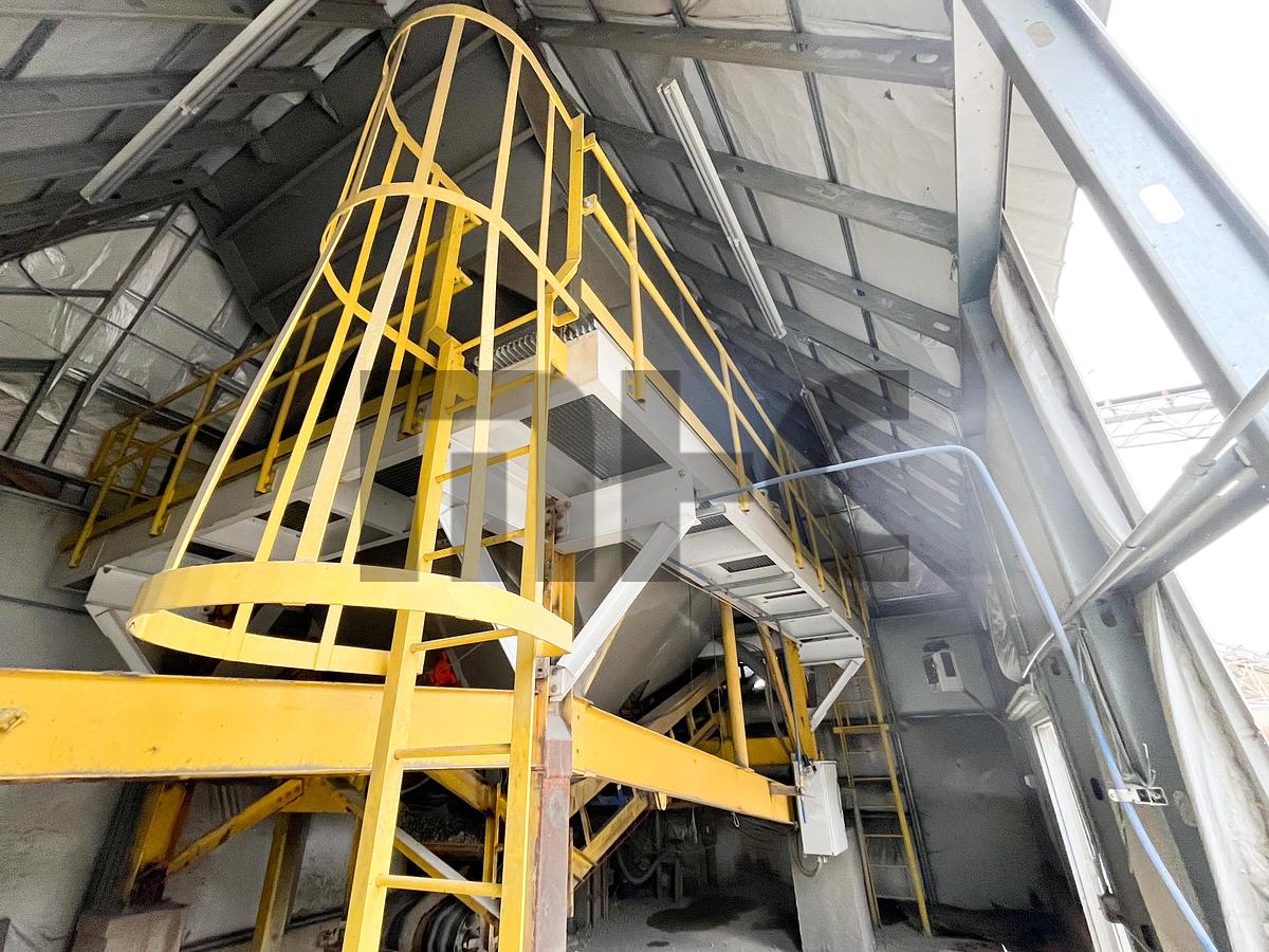 Used Besser 12 Yard Concrete Batch Plant