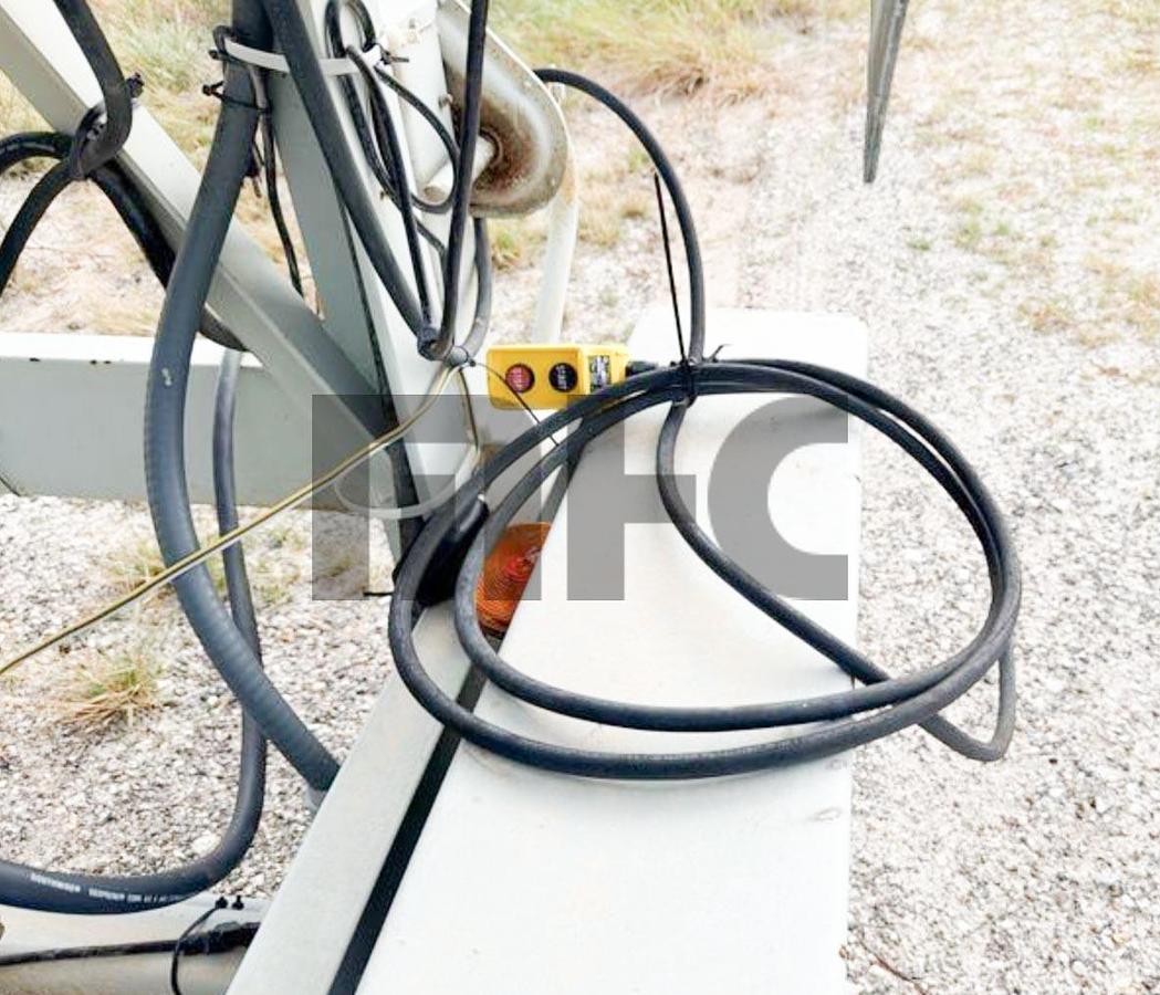 Used Belgrade LP200 Portable Cement Silo with Rice Lake Batching System
