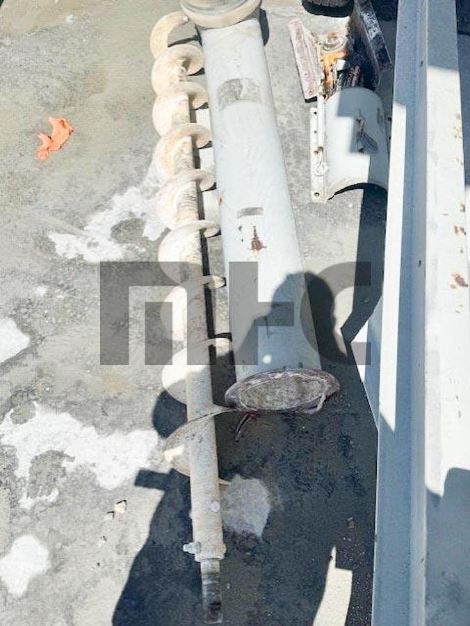 Used 2019 Belgrade Low Profile Portable Cement Batching Silo