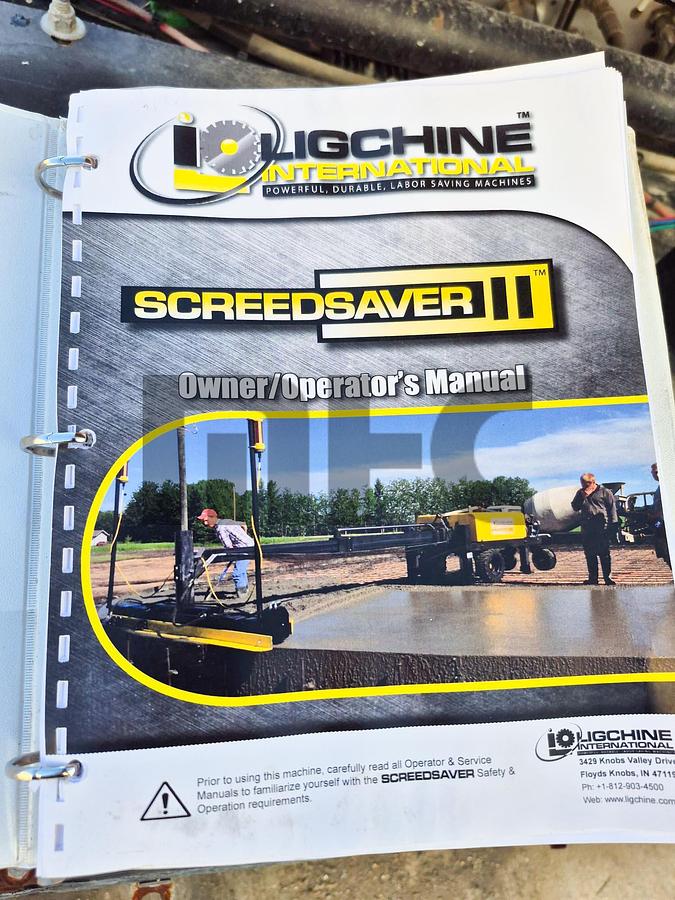 Used 2016 Lachine Screedsaver II