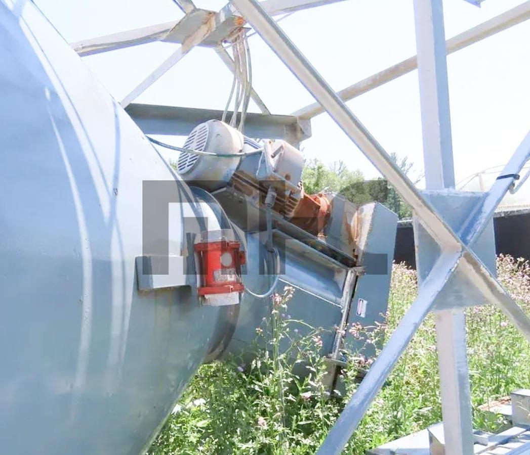 Used Belgrade 350 Barrel Round Portable (RP) Cement Silo