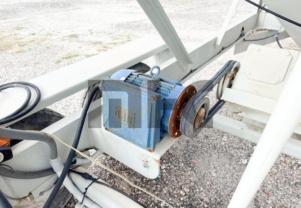 Used Belgrade LP200 Portable Cement Silo with Rice Lake Batching System