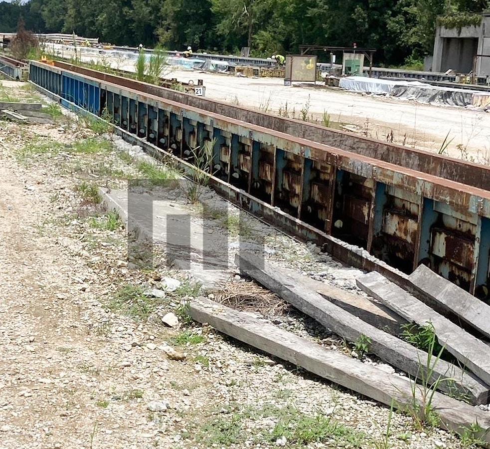Used Hamilton Self Stressing 24" Precast Concrete Pile Forms