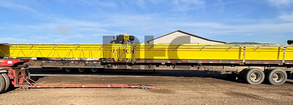Used 2025 Yale 7.5 Ton Bridge Crane, Completer with Rails and Structure