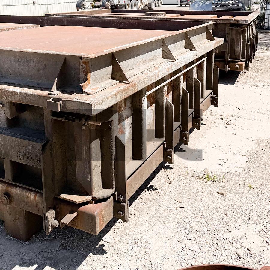 Used Norwalk Hydra-Strip Precast Concrete Septic Tank Forms (2500 gal, 1600 gal, 1500 gal, & 1000 gal)