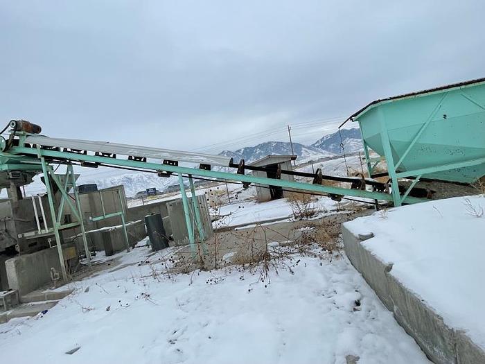 Used U-Cart Batch Plant and U-Cart Mixers