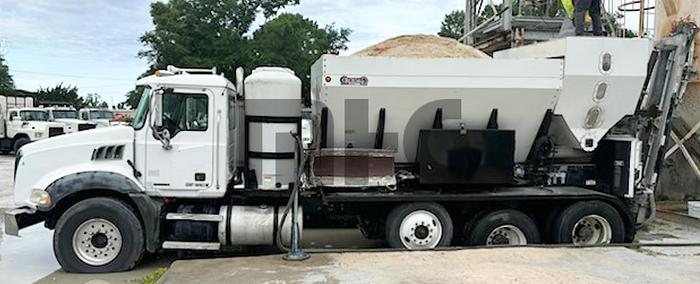 Used 2018 Omega / Mack 10 Yard Volumetric Mixer Truck