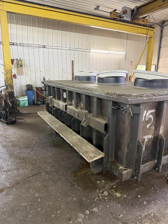 Used Various Precast Concrete Septic Tank Forms (2500 gal, 1600 gal, 1500 gal, & 1000 gal)