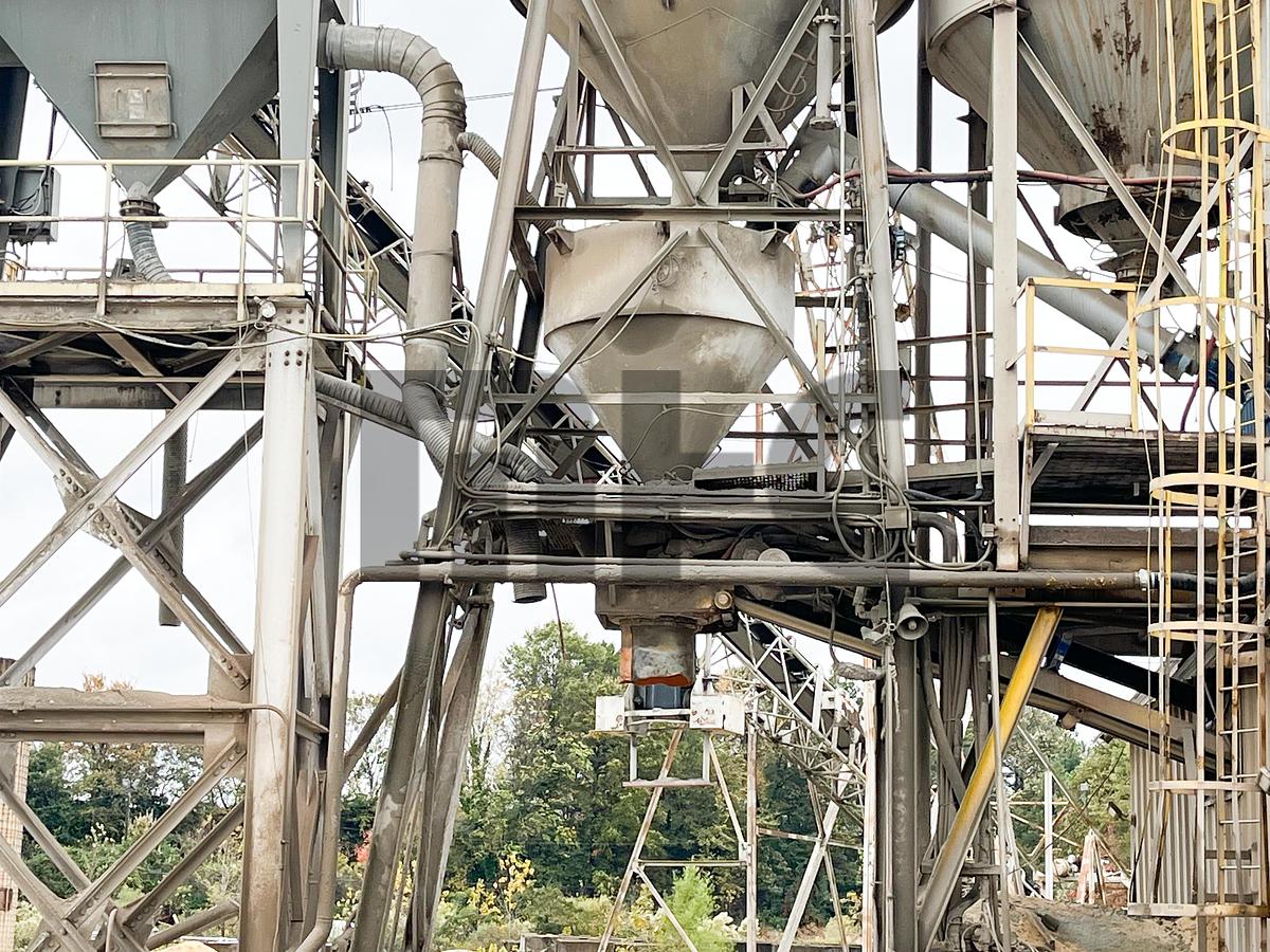 Used Besser 12 Yard Concrete Batch Plant