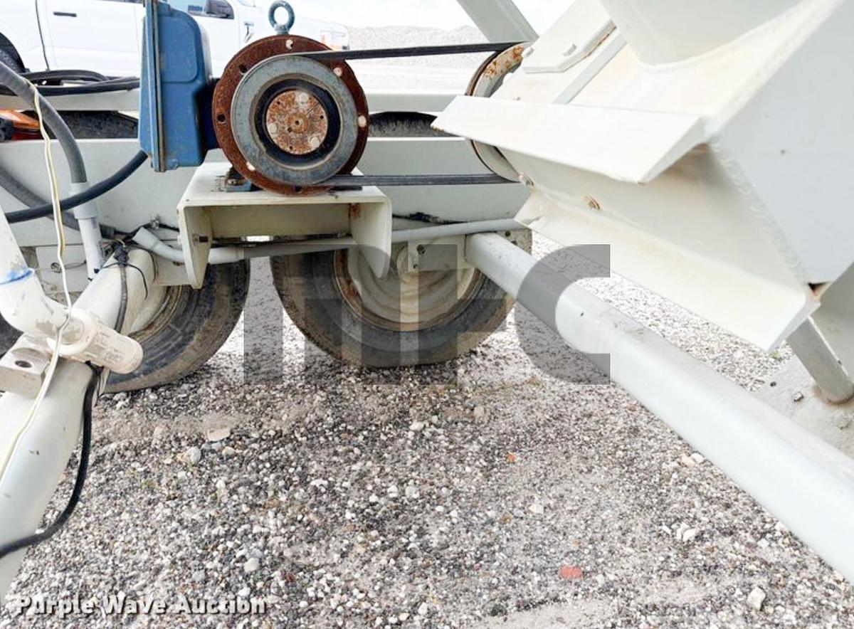 Used Belgrade LP200 Portable Cement Silo with Rice Lake Batching System