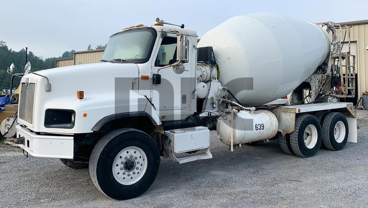 Used 2005-2007 International Paystar 5600i Rear Discharge Concrete Mixer Trucks (10 Each)