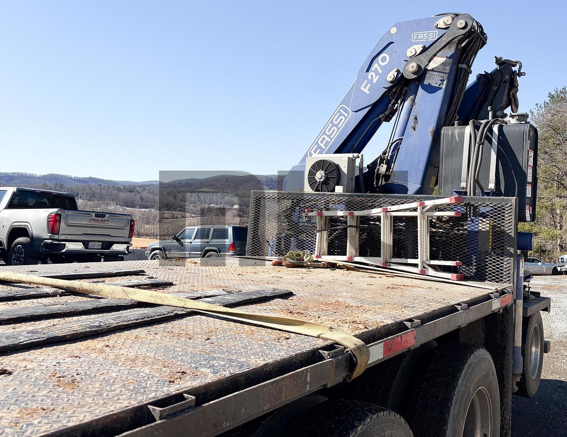 Used Western Star Knuckle Boom Crane Truck