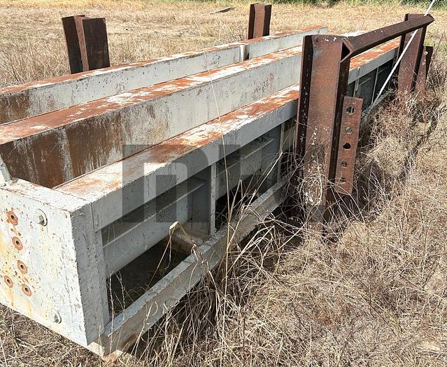 Used 18" Dual Cavity Self-Stressing Concrete Pile Form Set