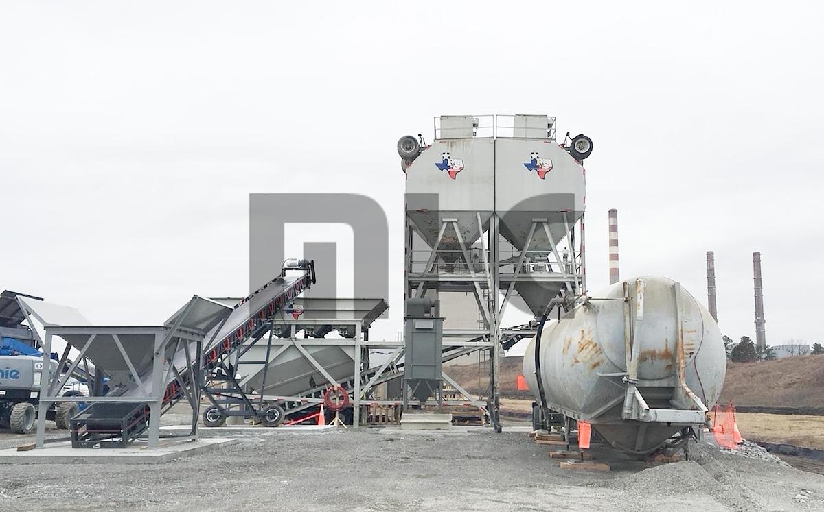 Used 2009 C&S  Apache SQP Portable Concrete Batch Plant