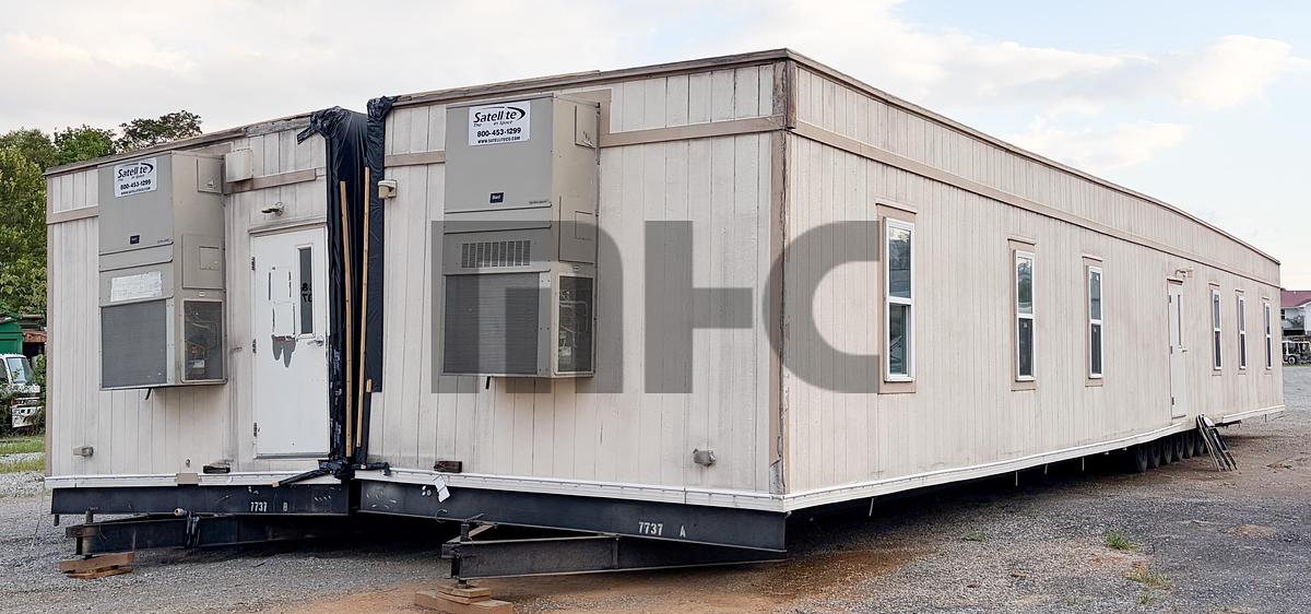 Used 2019 FSS Double Wide Portable Modular Office Trailer
