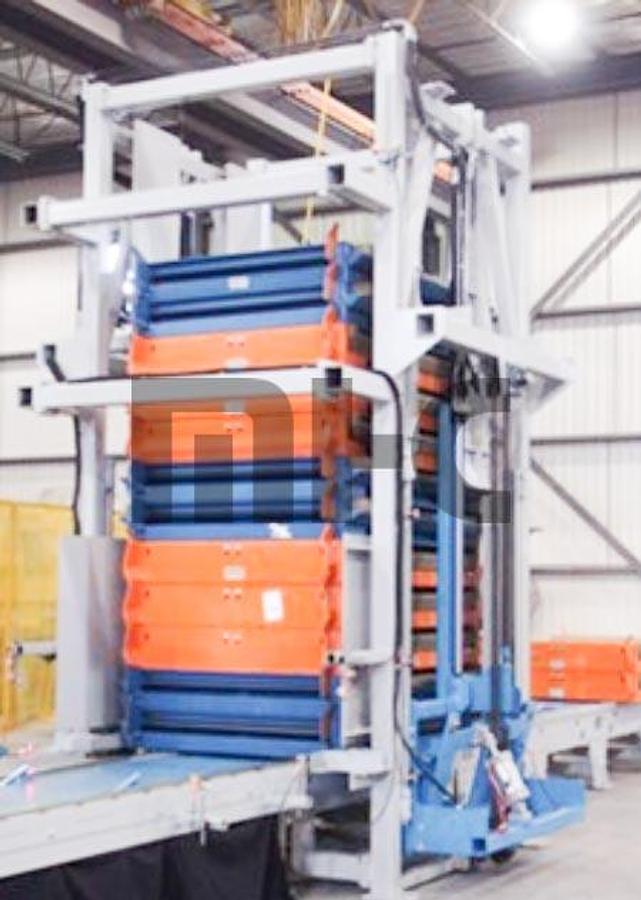 Used Automacad Precast Concrete Production Line & Mixer Systems Batch Plant