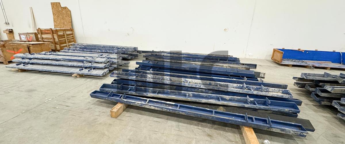 Used 2021  12'X 40' Precast Table with Rails and Magnets