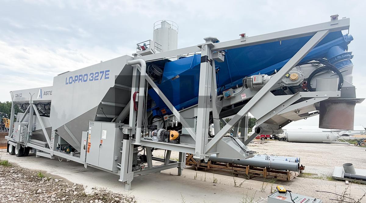 Used 2025 Con E Co 327 Low Pro Portable Concrete Batch Plant