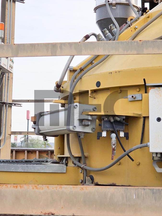 Used 2005 Turmac 4 Compartment Precast Concrete Batch Plant w/Haarup Mixer