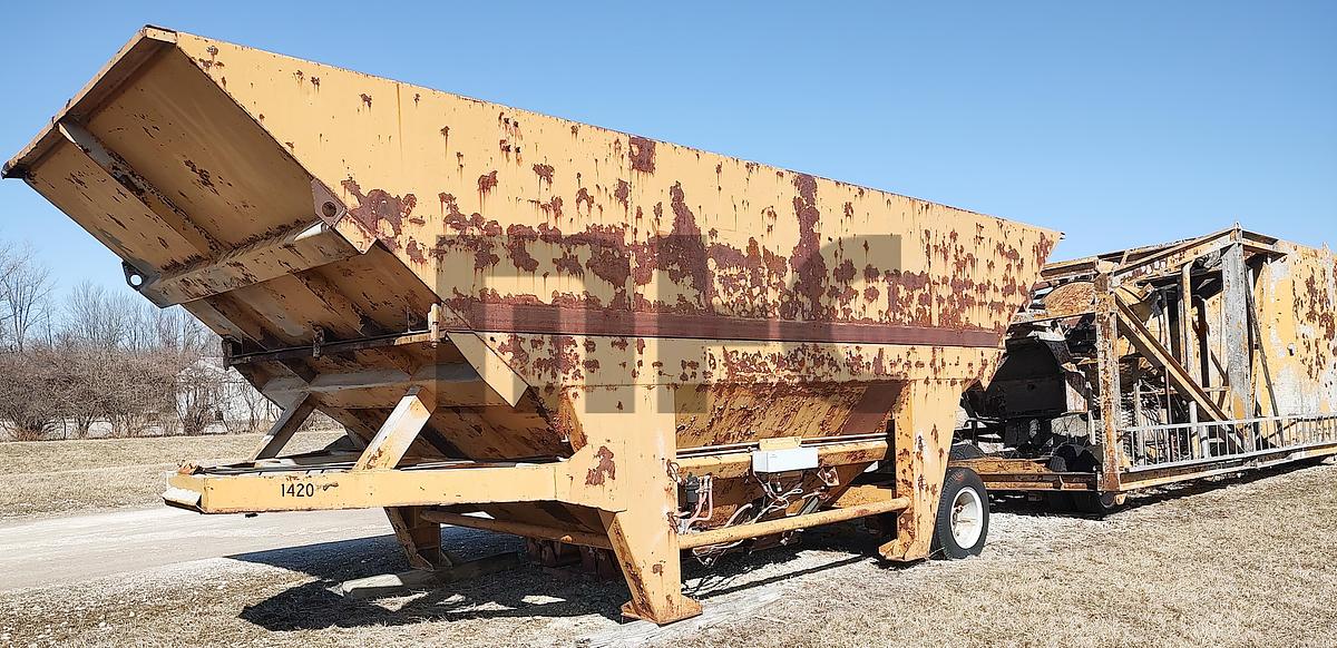 Used RexCon S Portable Central Mix Concrete Batch Plant