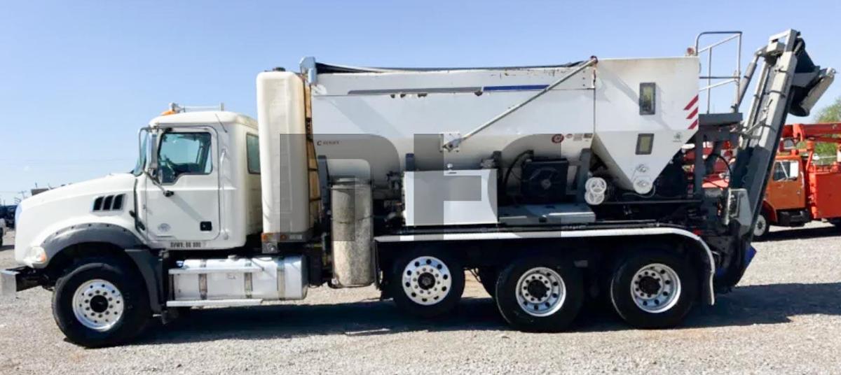 Used 2019 Mack GR64B/Cementech C60 Volumetric Concrete Mixer Truck