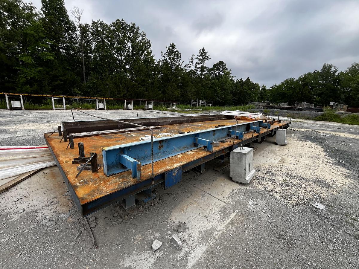 Used Precast Concrete Casting Tables