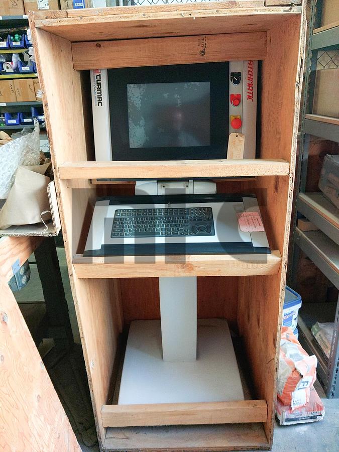 Used 2005 Turmac 4 Compartment Precast Concrete Batch Plant w/Haarup Mixer