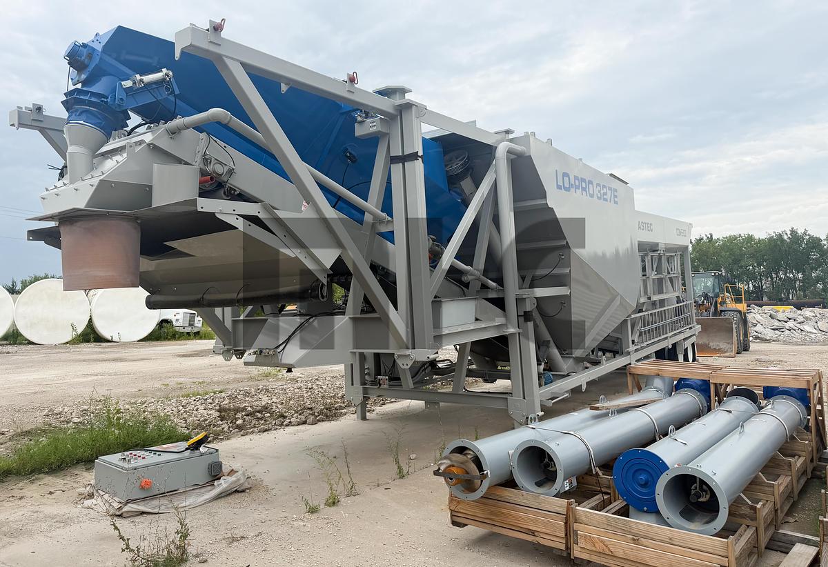 Used 2025 Con E Co 327 Low Pro Portable Concrete Batch Plant