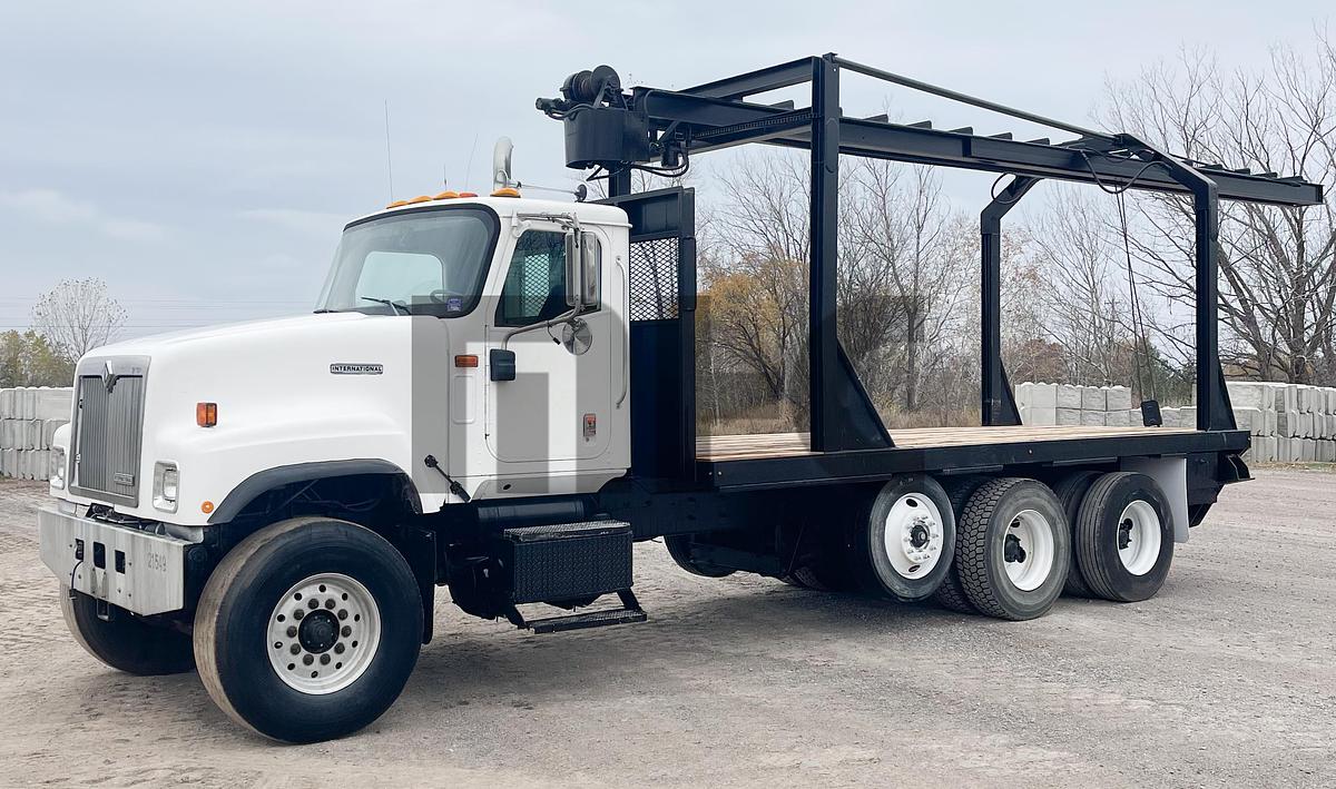 Used 2002 Paystar/Del Zotto Septic Tank Rail Truck