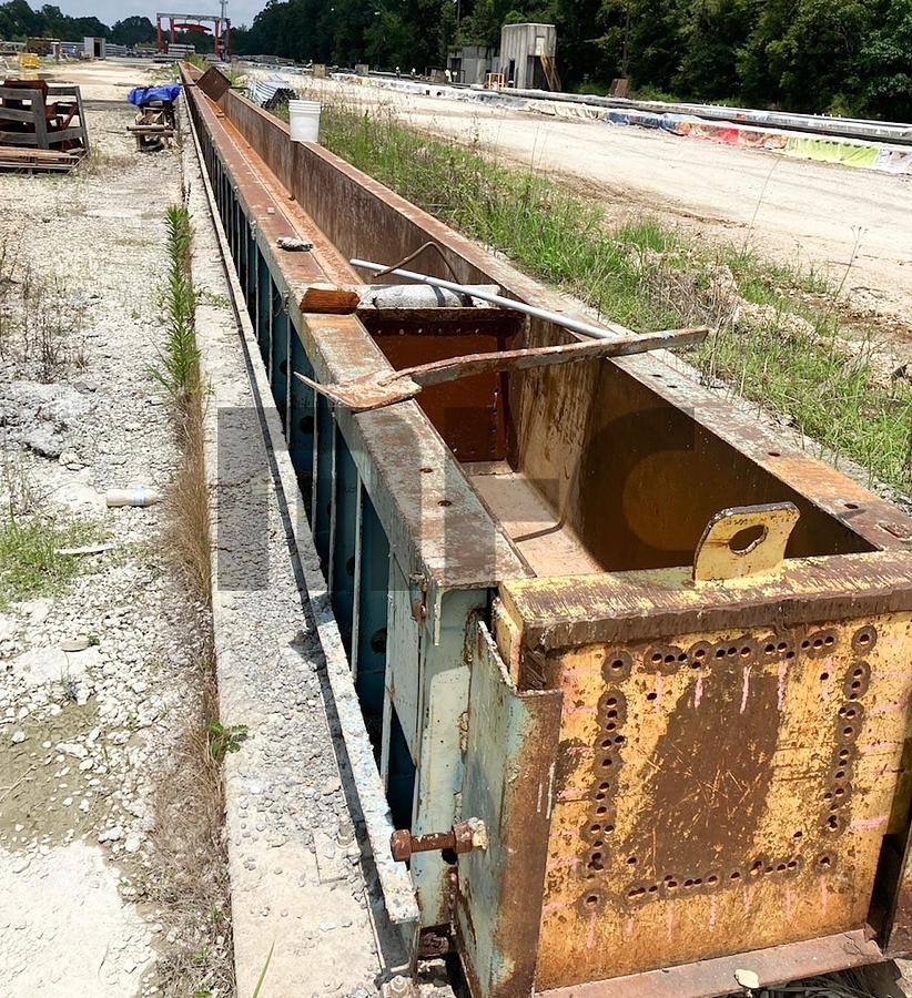 Used Hamilton Self Stressing 24" Precast Concrete Pile Forms