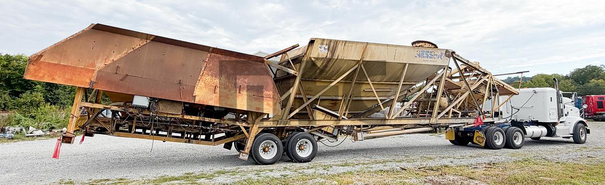 Used Besser/APPCO 6 Yard Portable Concrete Batch Plant