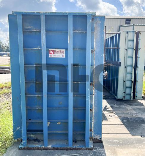 Used 2016 Hamilton Precast T Wall Precast Concrete Forms (3 Each)