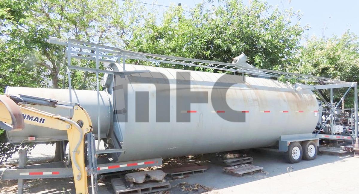 Belgrade 350 Barrel Round Portable (RP) Cement Silo