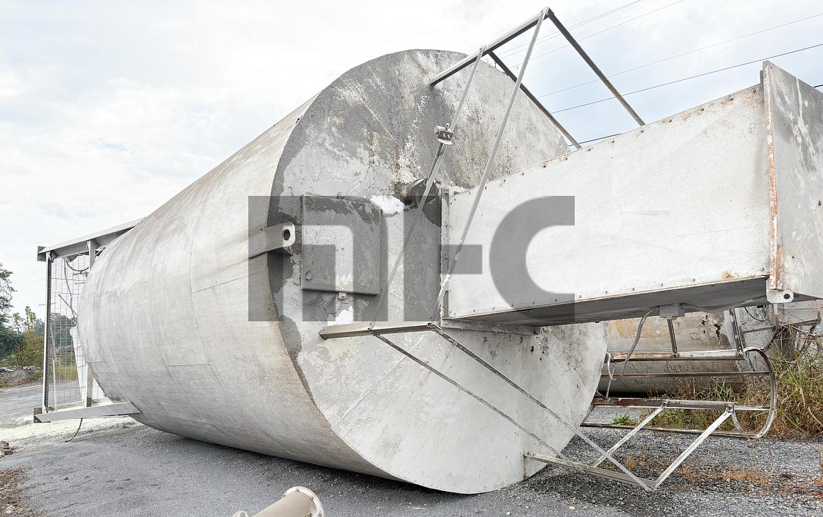 Used Belgrade 700 Bbl Stationary Cement Silo with Structure