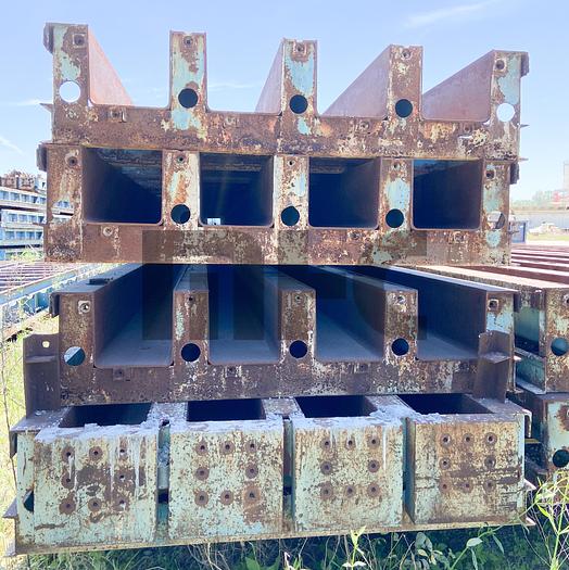 Used Hamilton 12" x 12" Self Stressing Concrete Pile Form Set