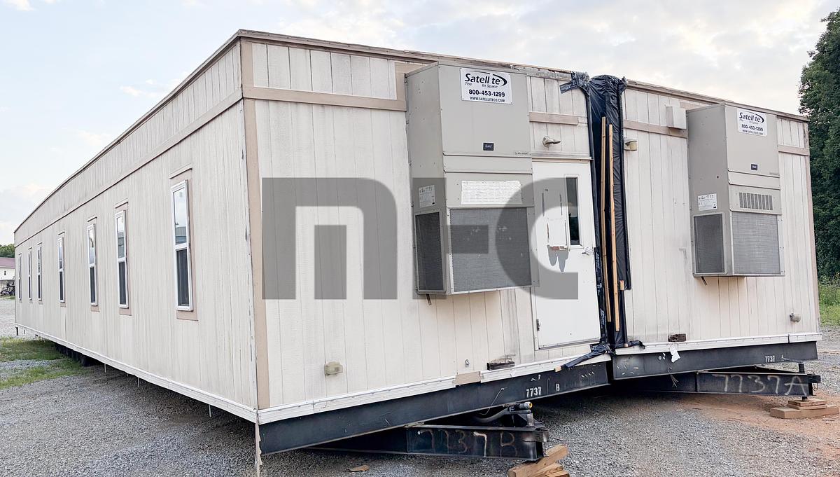 Used 2019 FSS Double Wide Portable Modular Office Trailer