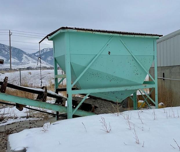 Used U-Cart Batch Plant and U-Cart Mixers