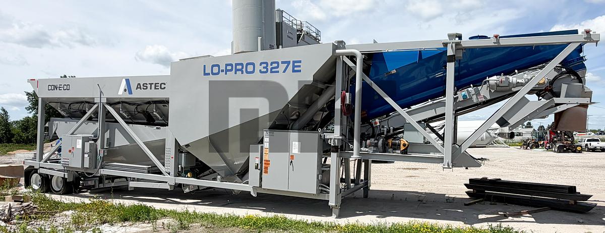 Used 2025 Con E Co 327 Low Pro Portable Concrete Batch Plant