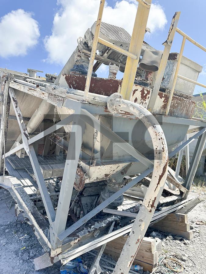 Used Stephens 4 Compartment Portable Concrete Batch Plant