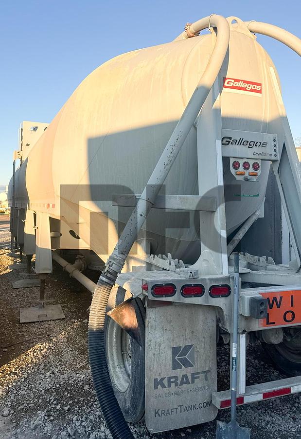 Used 2020 Gallegos Cement Pig / Guppy with Diesel Blower