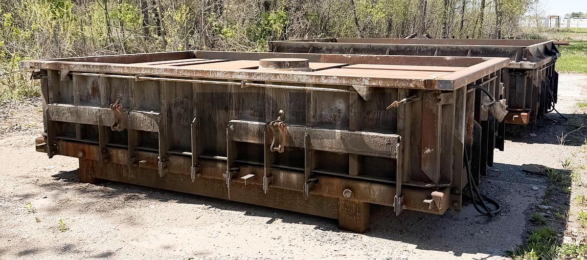 Used Norwalk Hydra-Strip Precast Concrete Septic Tank Forms (2500 gal, 1600 gal, 1500 gal, & 1000 gal)