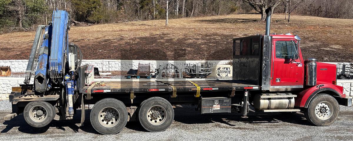 Used Western Star Knuckle Boom Crane Truck