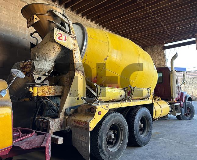 Used 2003 Mack Granite Rear Discharge Mixer Truck