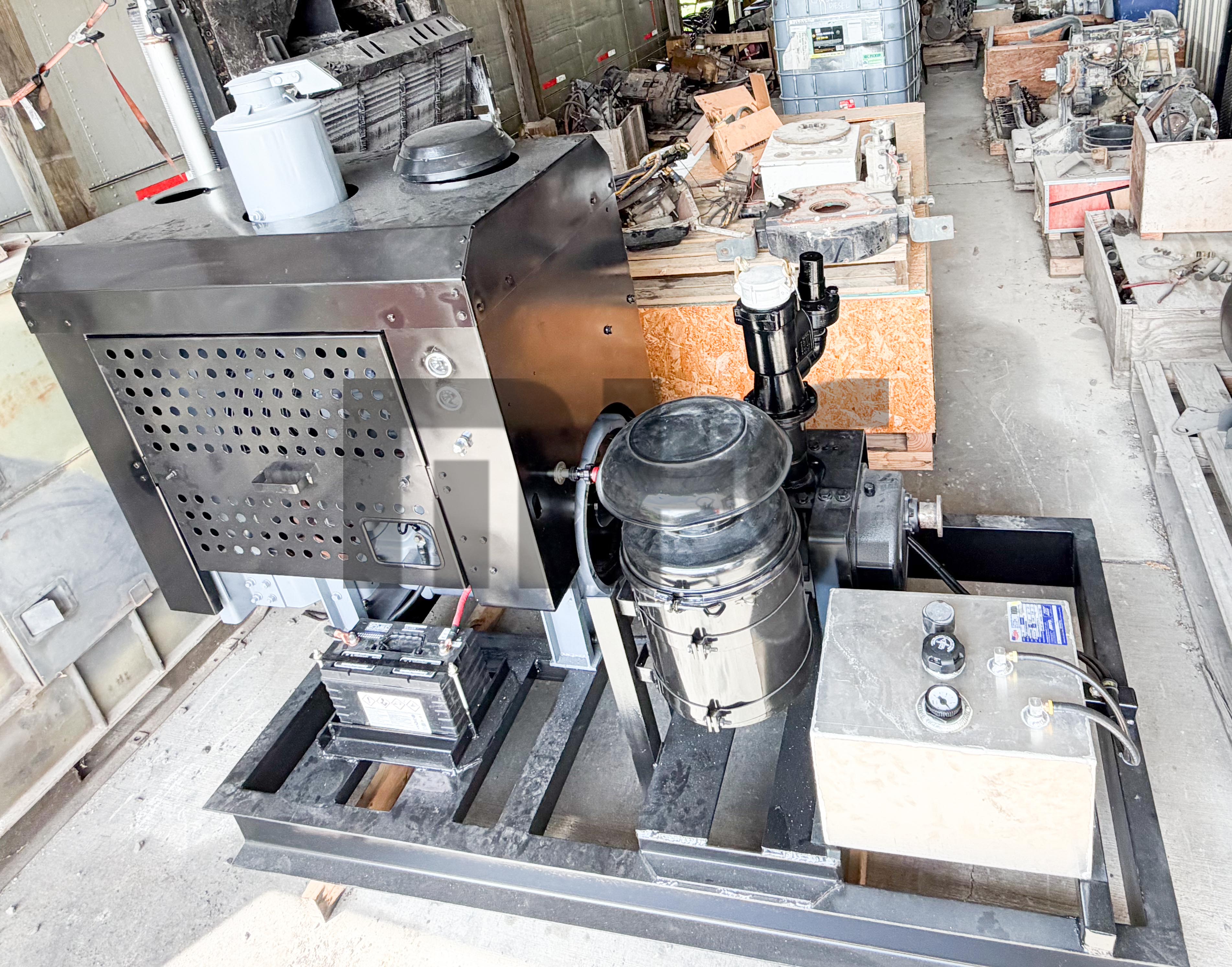 Used Portable, Self Contained, Gardner Denver Diesel Powered Transfer Blower Package