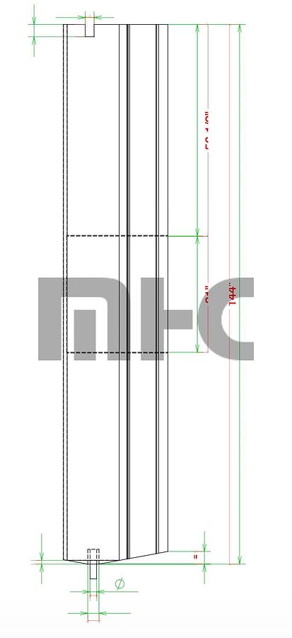 Used Precast Concrete Low Profile Barrier Dual Cavity Forms (FDOT)